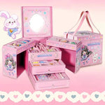 Bunny Beauty 3-Tier Make-up Box - KawaiWorld