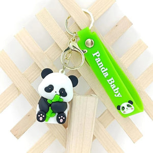 Bamboo Buddy Panda Baby 3D Keychain
