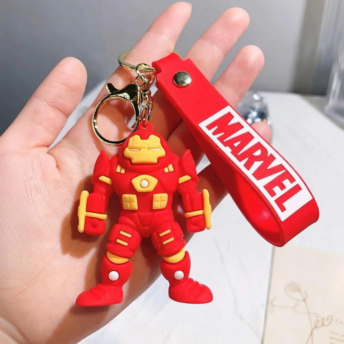 Classic MRVL Character 3D Keychain