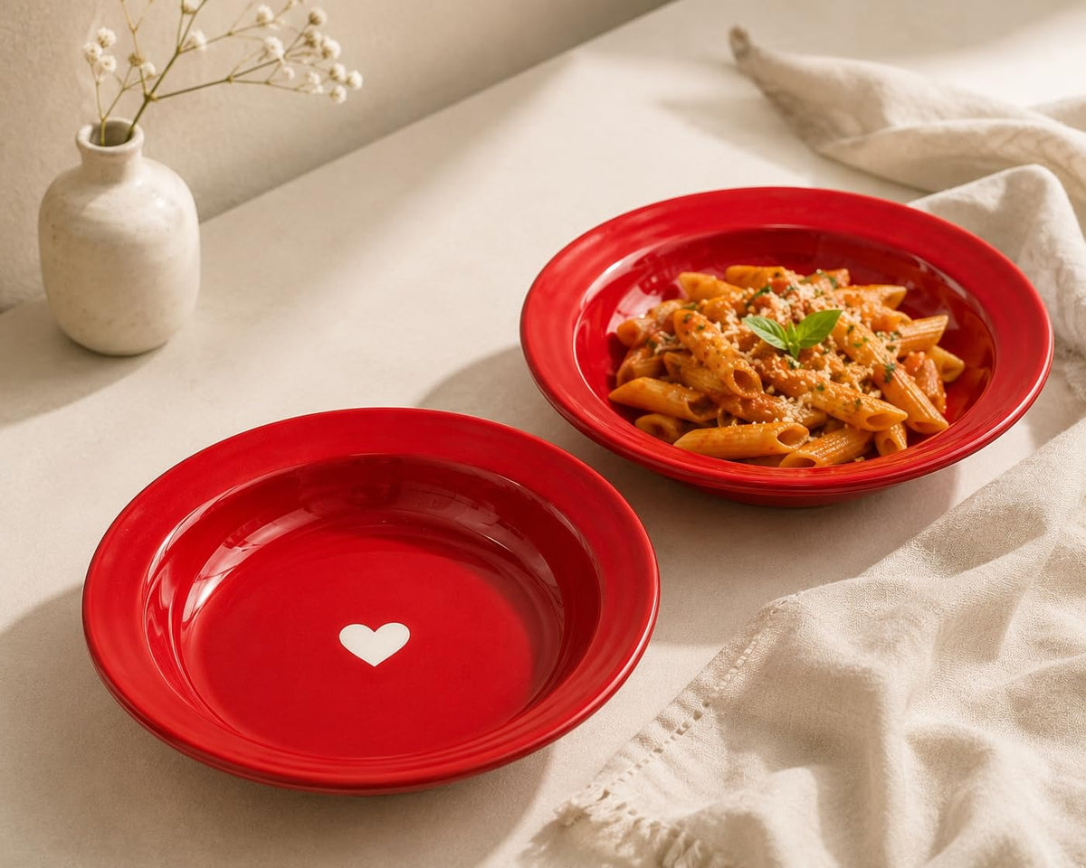 Sweetheart Ceramic Serving Plate