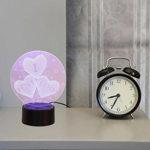 ILoveYou Heart Spark LED Lamp - KawaiWorld