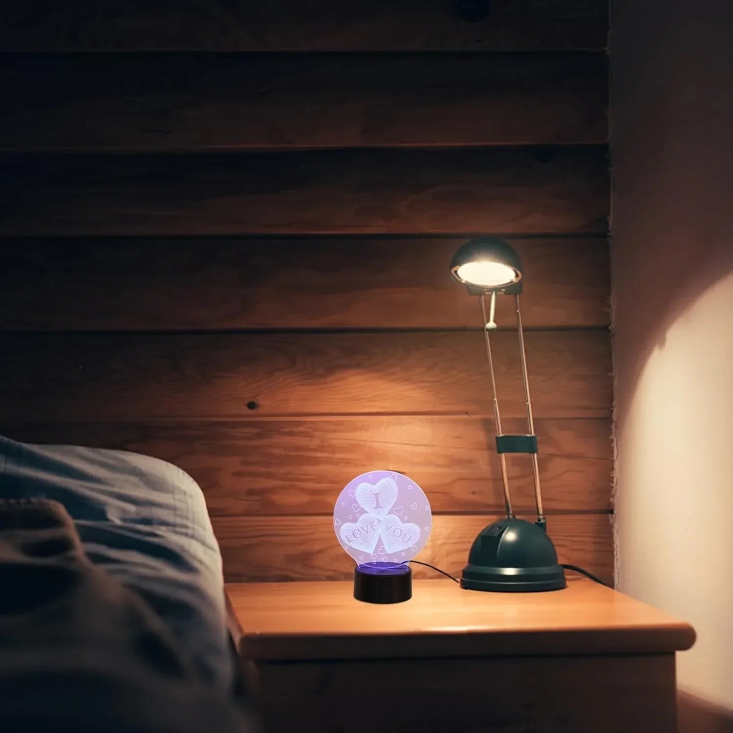 ILoveYou Heart Spark LED Lamp - KawaiWorld