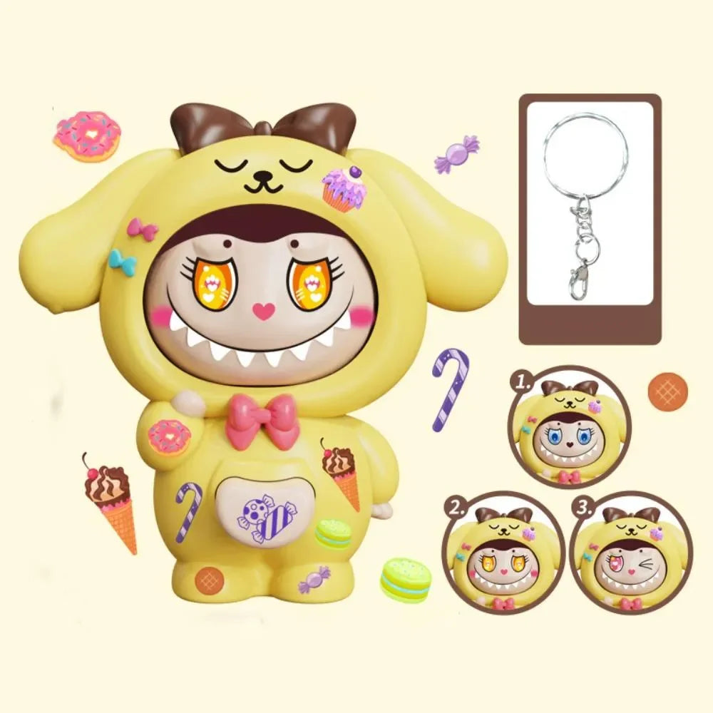 Labuboo x Sanliou Face Change Keychain - KawaiWorld