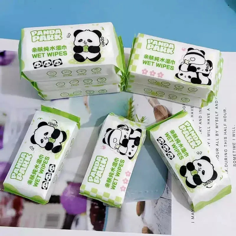Panda Park Kawaii Pocket Wet Wipes