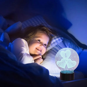 ILoveYou Heart Spark LED Lamp - KawaiWorld
