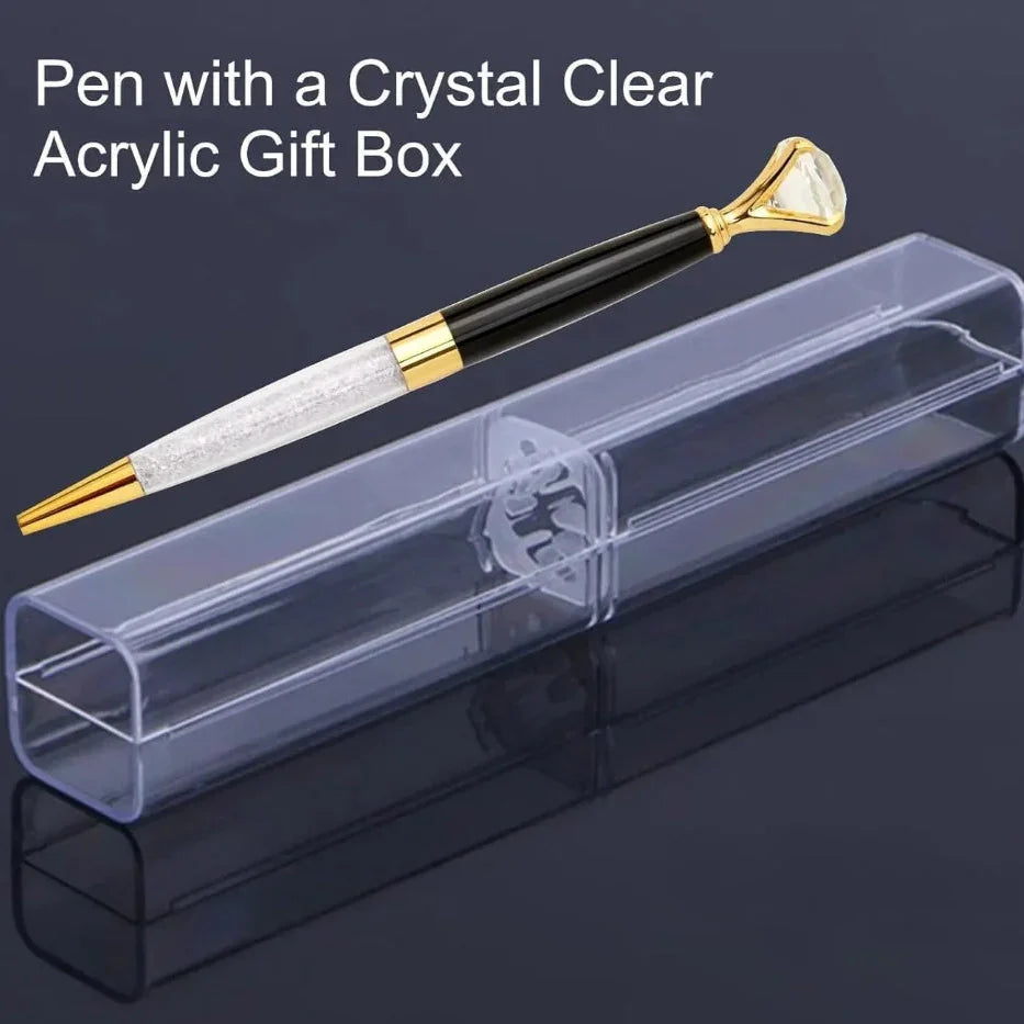 Crystal Luxe Diamond Ballpoint Pen - KawaiWorld