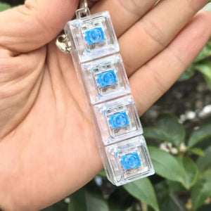 Transparent Mechanical Keyboard Switch Tester & Keyring