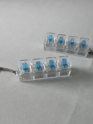 Transparent Mechanical Keyboard Switch Tester & Keyring