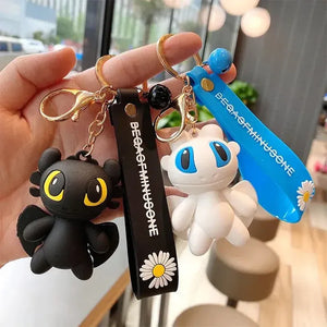 Chibi Dragon 3D Silicone Keychain & Bag Charm