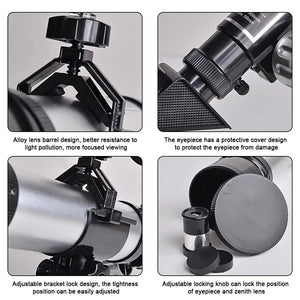 Cosmic Voyager C2158 Refracting 60x Telescope - KawaiWorld