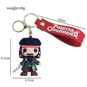 Caribbean Pirates Swag Hoist 3D Keychain