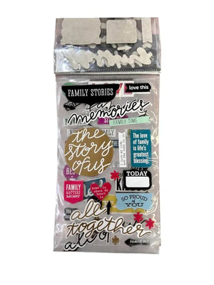 Aesthetic Chipboard Journal Stickers - KawaiWorld
