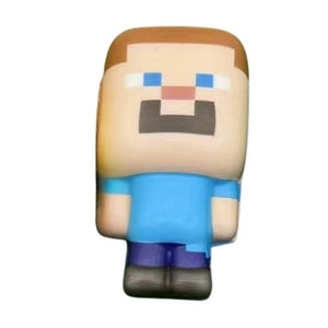 Minecraft Pixel Character Sensory Foam Squishy Toy