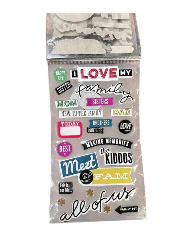 Aesthetic Chipboard Journal Stickers - KawaiWorld