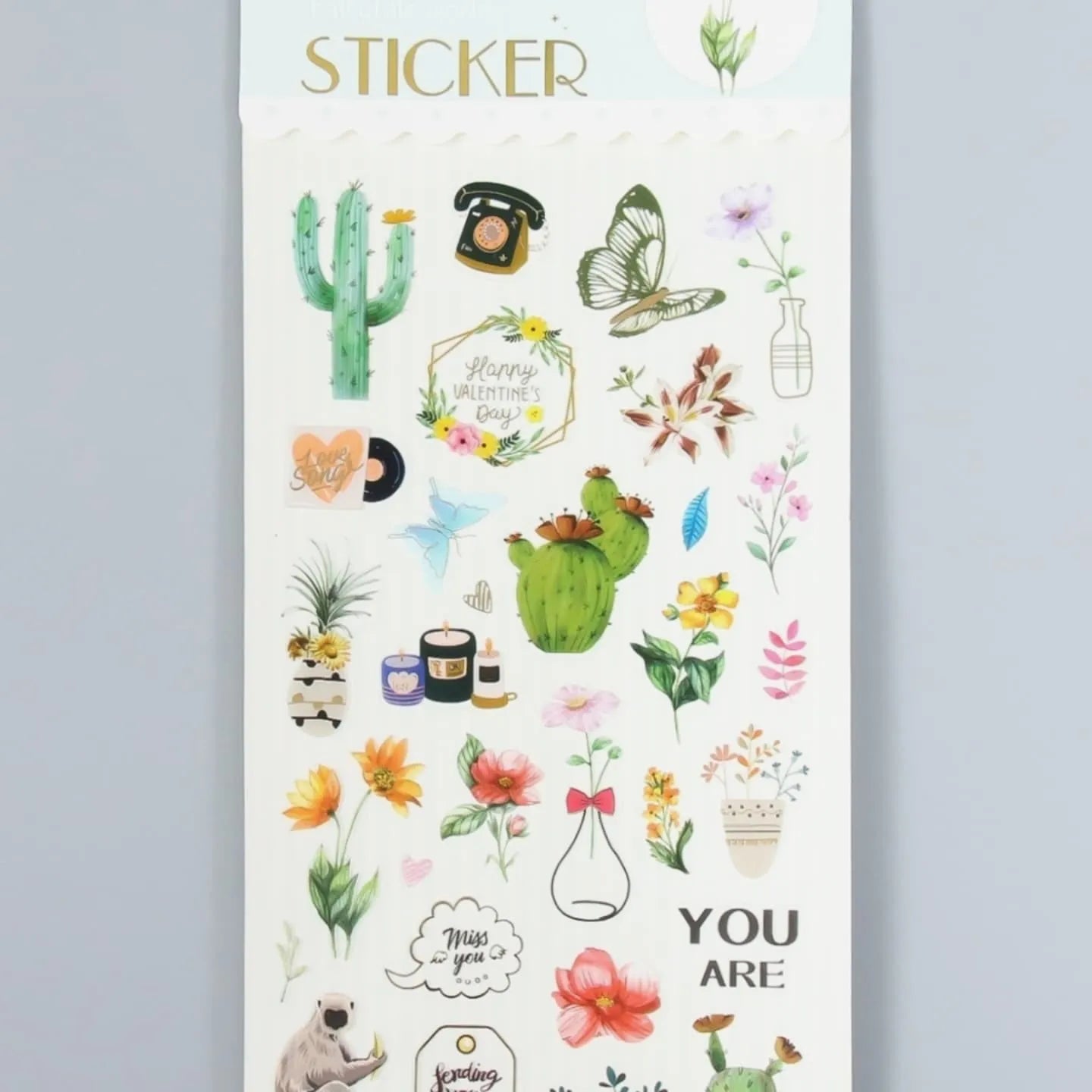Botanical Dreamscape Stickers - KawaiWorld