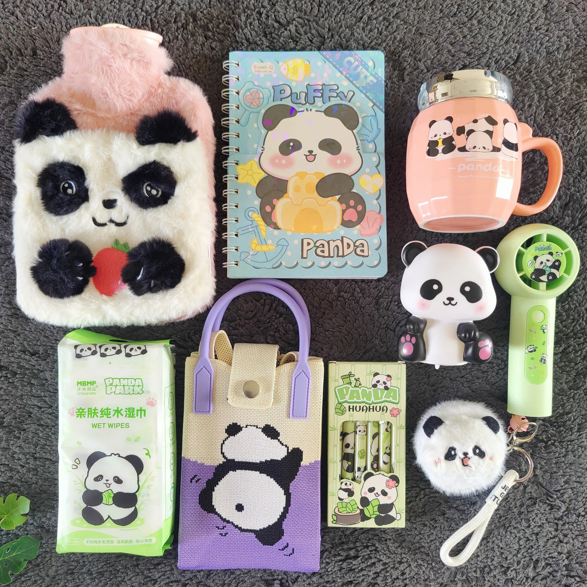 Panda Park Kawaii Pocket Wet Wipes