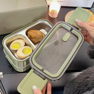 THERMOS Green Commander Lunch Box