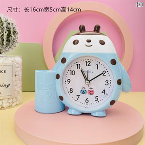 Playful Ladybug Alarm Clock & Stationery Organizer