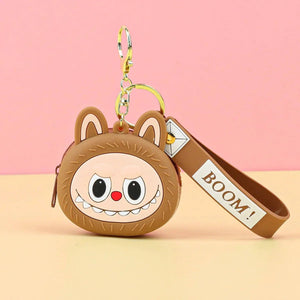 Grinning Labubu Boom Coin Purse - KawaiWorld