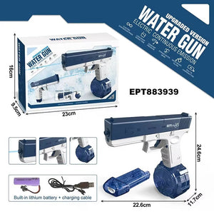 Aqua War One-Tap Electric Water Pistol - KawaiWorld