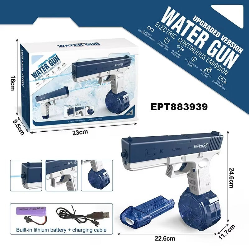 Aqua War One-Tap Electric Water Pistol - KawaiWorld