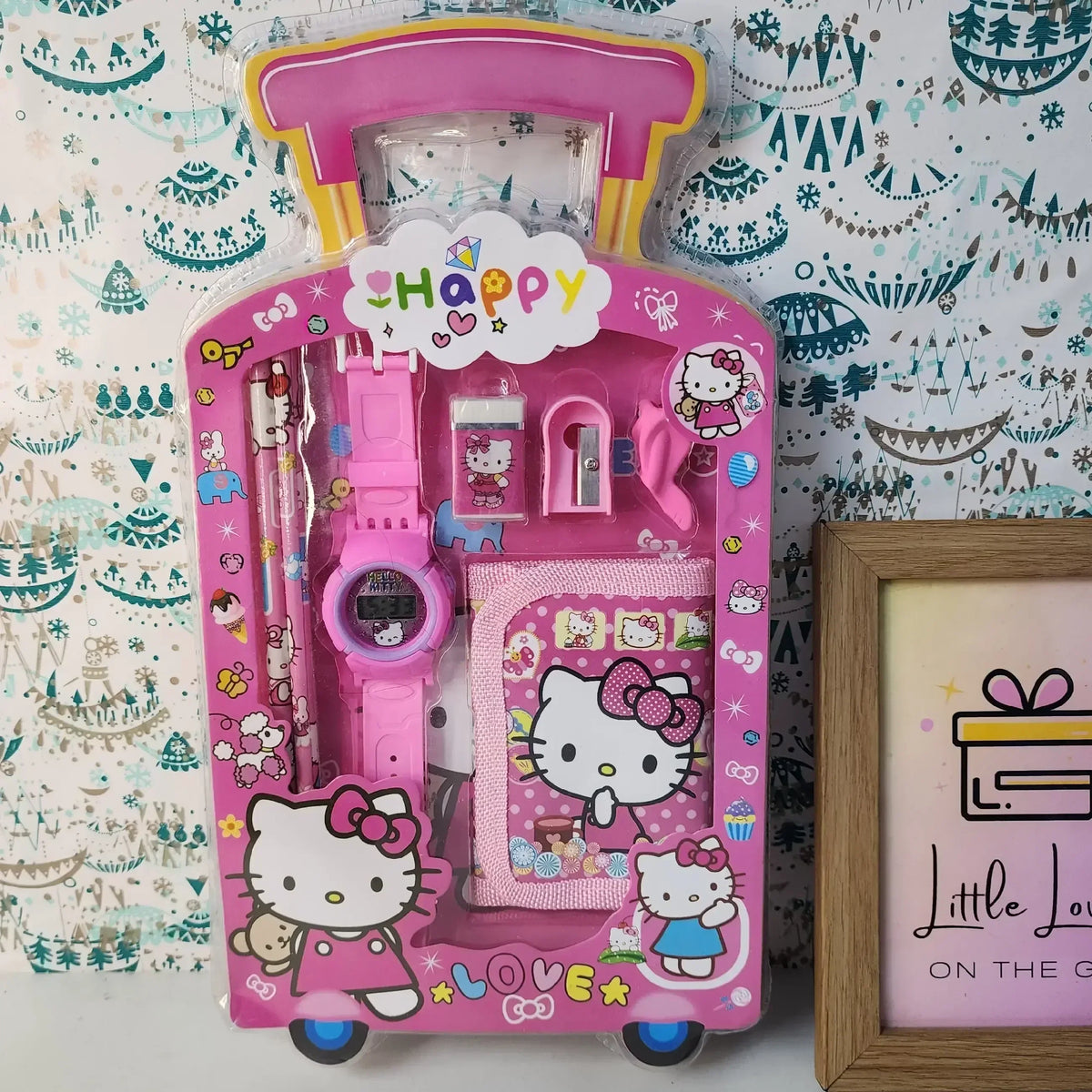 6-in-1 Mini Travel Desk Stationery Set