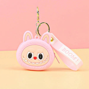 Grinning Labubu Boom Coin Purse - KawaiWorld