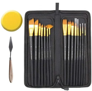 15-Piece Elite Paint Brush & Tool Vault