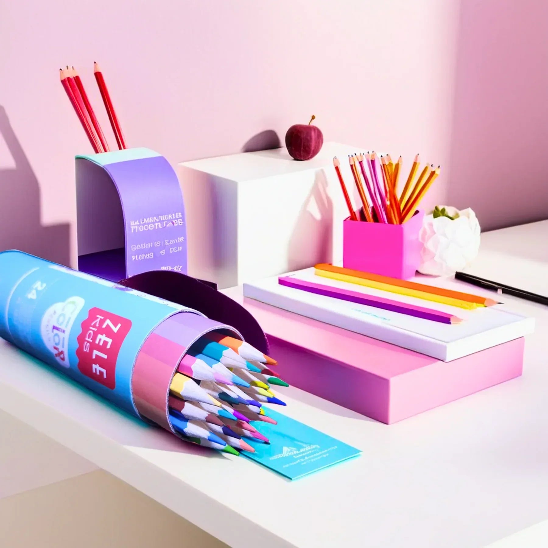 Artistry Sketch Colour Pencil Box (Set of 24) - KawaiWorld