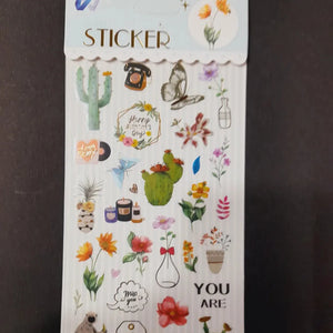 Botanical Dreamscape Stickers - KawaiWorld
