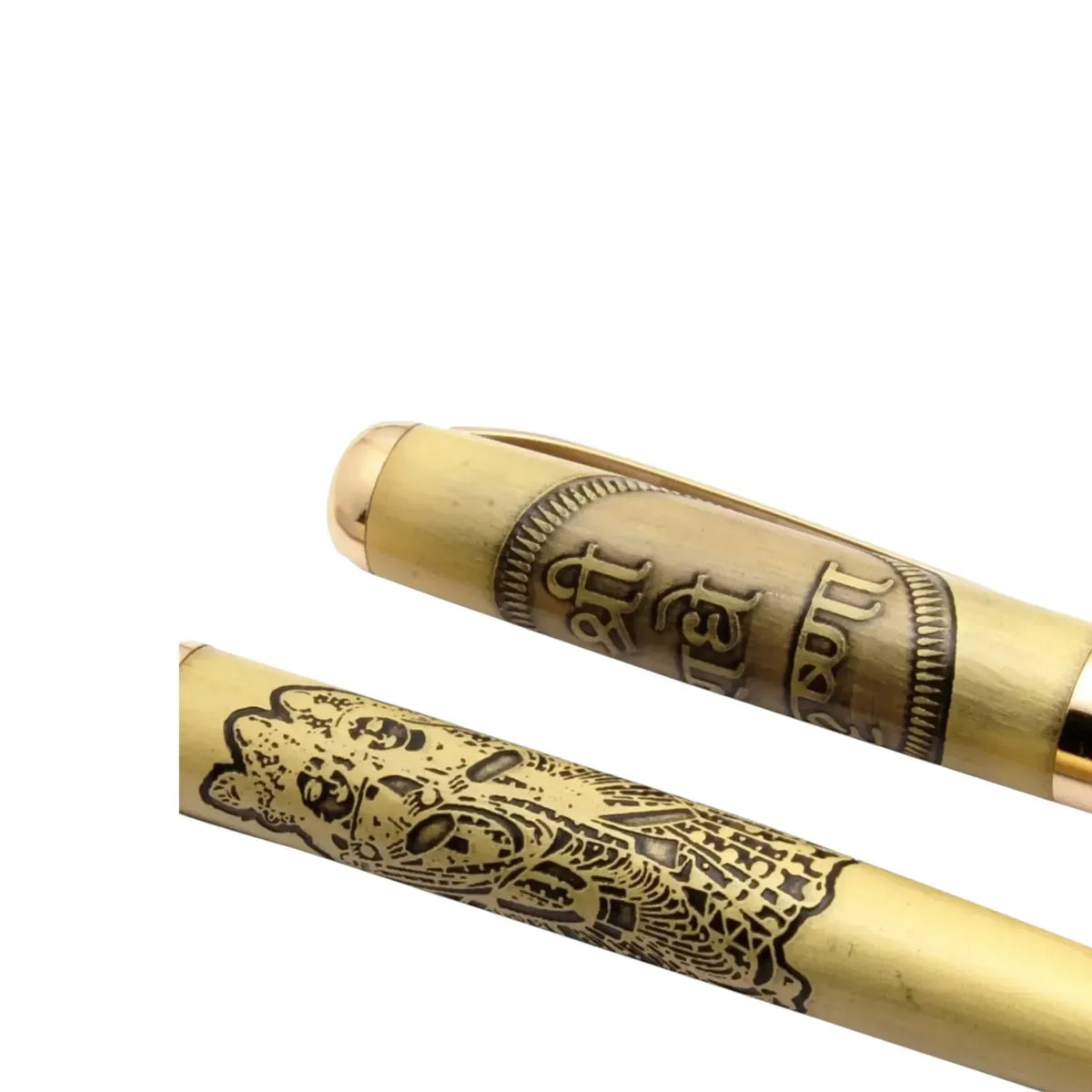 Luxury Metallic Engraved Religious & Cultural Executive Rollerball Pen (Extended Edition)