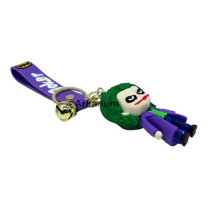 Classic Joker Villain 3D Key Chain