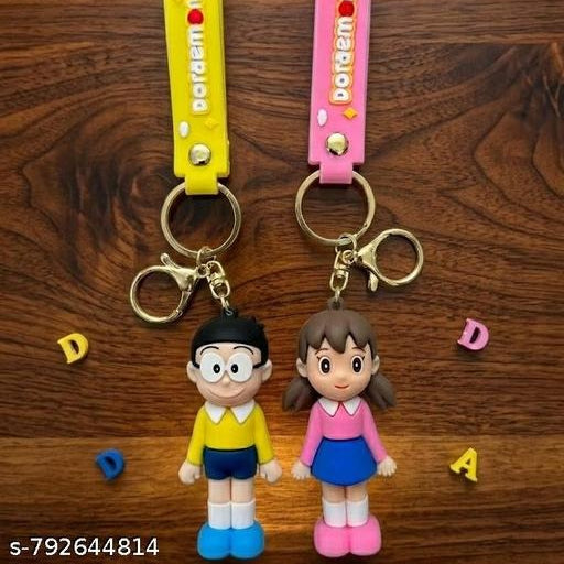 The "Doraemon & Friends" Classic Keyrings