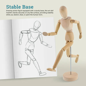 Articulated Wooden Flex Mannequin - KawaiWorld