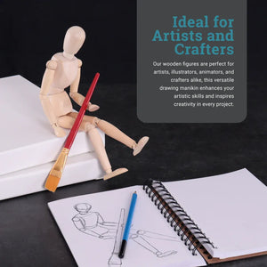 Articulated Wooden Flex Mannequin - KawaiWorld