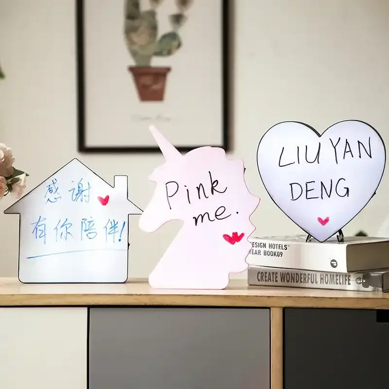 Message Board Write Over Lamp - KawaiWorld