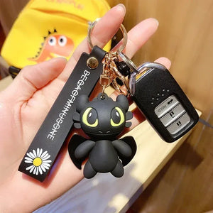 Chibi Dragon 3D Silicone Keychain & Bag Charm