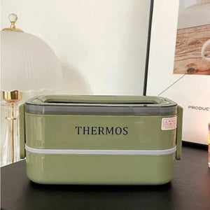 THERMOS Green Commander Lunch Box