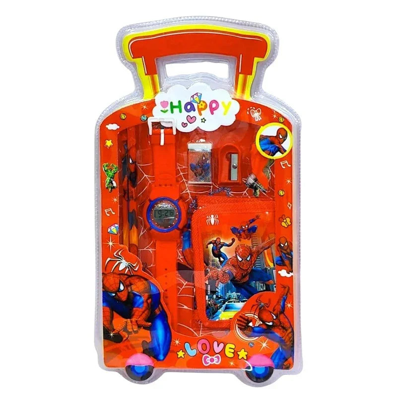 6-in-1 Mini Travel Desk Stationery Set