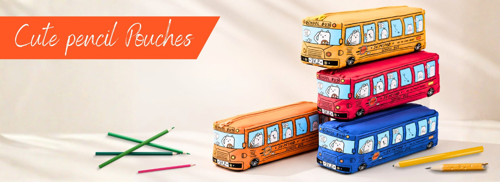 Pencil Cases & Pouches