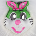 Green Bunny Party Mask - KawaiWorld