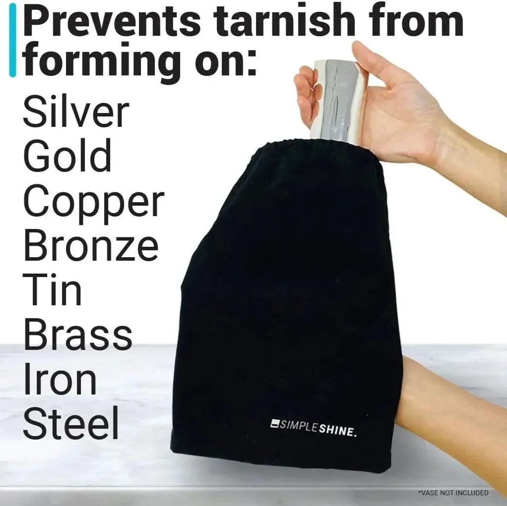 Simple Shine Tarnish Shield Cloth Bag - KawaiWorld