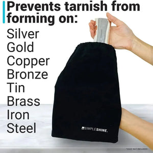 Simple Shine Tarnish Shield Cloth Bag - KawaiWorld