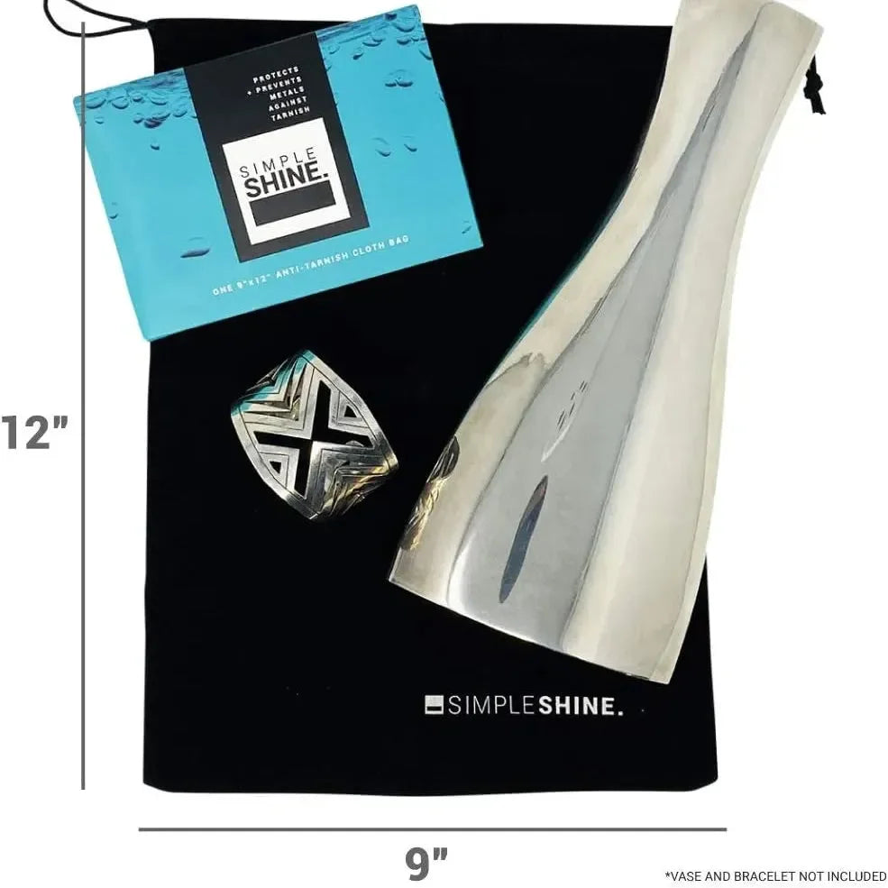 Simple Shine Tarnish Shield Cloth Bag - KawaiWorld