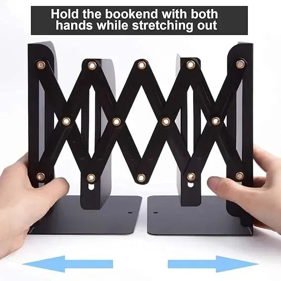 Expandable Metal Adjustable Desktop Book Stand - KawaiWorld