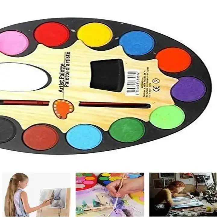 Artistic Watercolor Painting Palette (Set of 12) - KawaiWorld