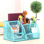 Metal Mesh Multipurpose Desk Organiser - KawaiWorld