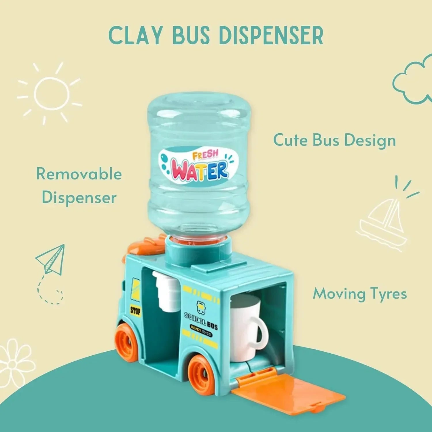 The Mini Bus Water Dispenser