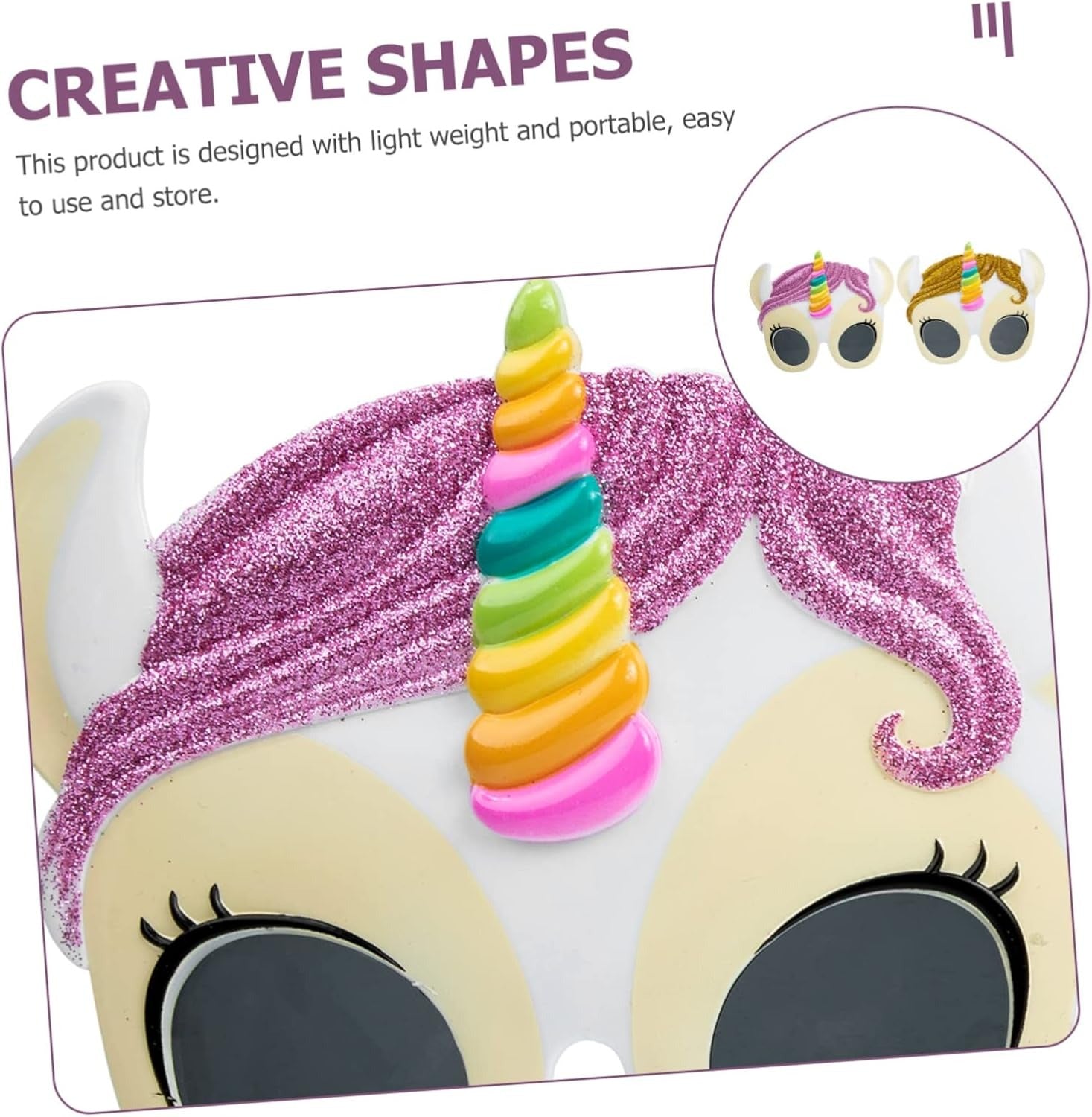 Unicorn Core Party Shades - KawaiWorld
