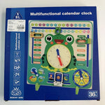 Frog Multifunctional 7-in-1 Calendar Clock - KawaiWorld